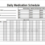 Medication Management Worksheets Pdf Medication Chart Medication