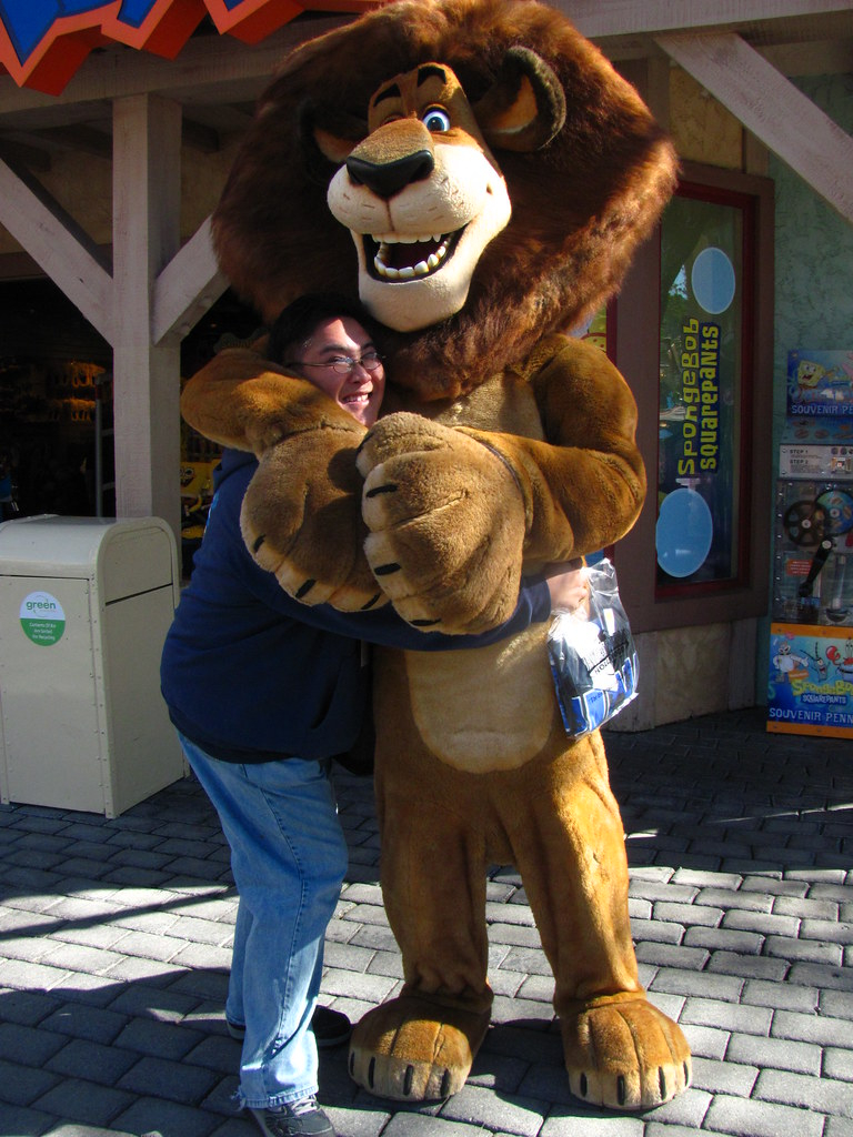 Meeting Alex The Lion At Universal Studios Loren Javier Flickr