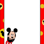 MICKEY MOUSE Mickey Mouse Letters Mickey Mouse Template Mickey