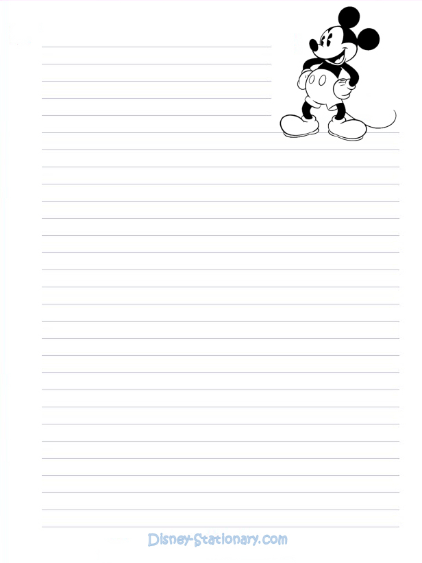 Mickey Mouse Stationary Stationary Photo 223209 Fanpop