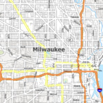 Milwaukee Map Collection Wisconsin GIS Geography