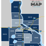 Minneapolis Zip Code Map Updated 2022