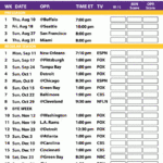 Minnesotavikingsschedule