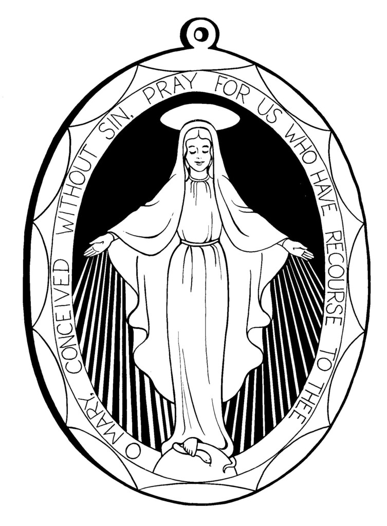 Miraculous Medal Images Family In Feast And Feria