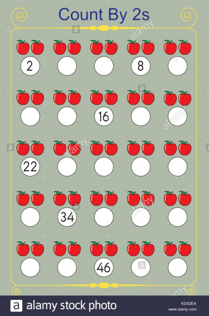 Missing Numbers Counting By Twos Worksheets 99Worksheets