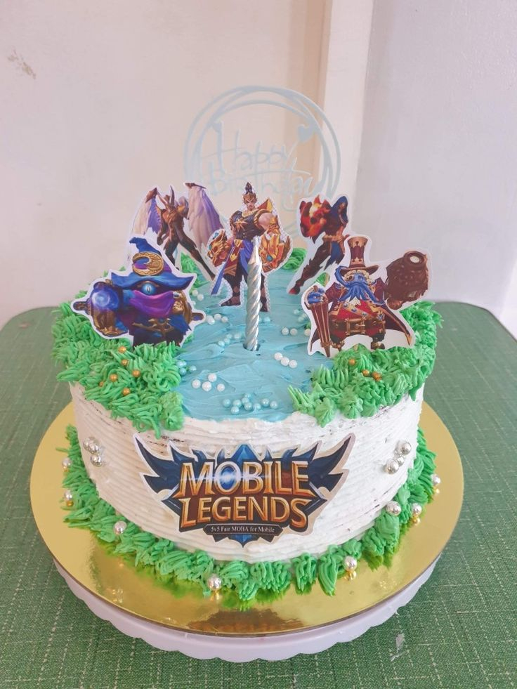 Mobile Legend Cake Cake Designs For Boy Batman Birthday Cakes 