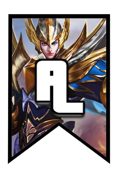 Mobile Legends Birthday Banner Letter A Mobile Legends Mobile 