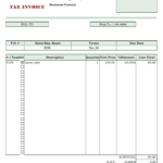 Mobile Repair Bill Format Invoice Template Ideas