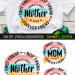 Mom Sublimation Mothers Day World s Best Mother Mum Quote 1255668