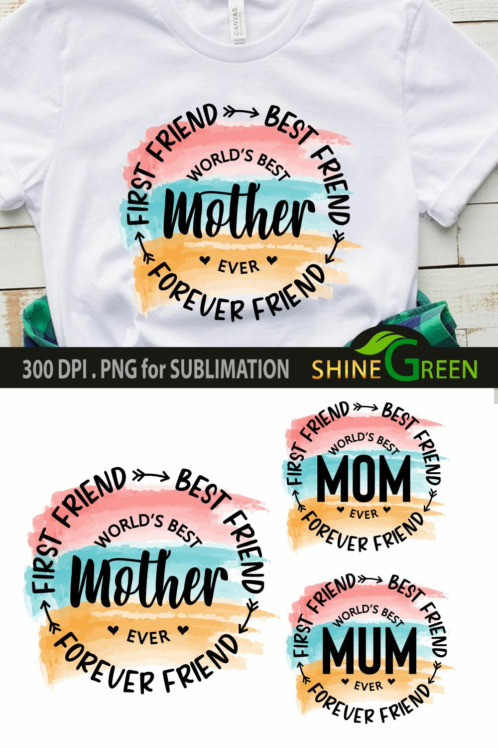 Mom Sublimation Mothers Day World s Best Mother Mum Quote 1255668