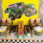 Monster Truck Birthday Party Ideas Moms Munchkins