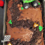 Monster Truck Themed Birthday Cake School Time Snippets