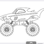 Monster Trucks Coloring Pages In 2021 Monster Truck Coloring Pages