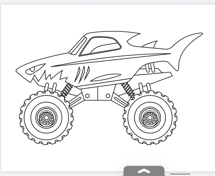 Monster Trucks Coloring Pages In 2021 Monster Truck Coloring Pages 