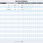Monthly Payment Schedule Template Elegant Free Weekly Schedule