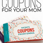 Mothers Day Coupon Booklets To Personalize And Print