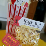 Movie Night Teacher Appreciation Gift With FREE Printables