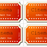 Movie Ticket Template Free Word Templates