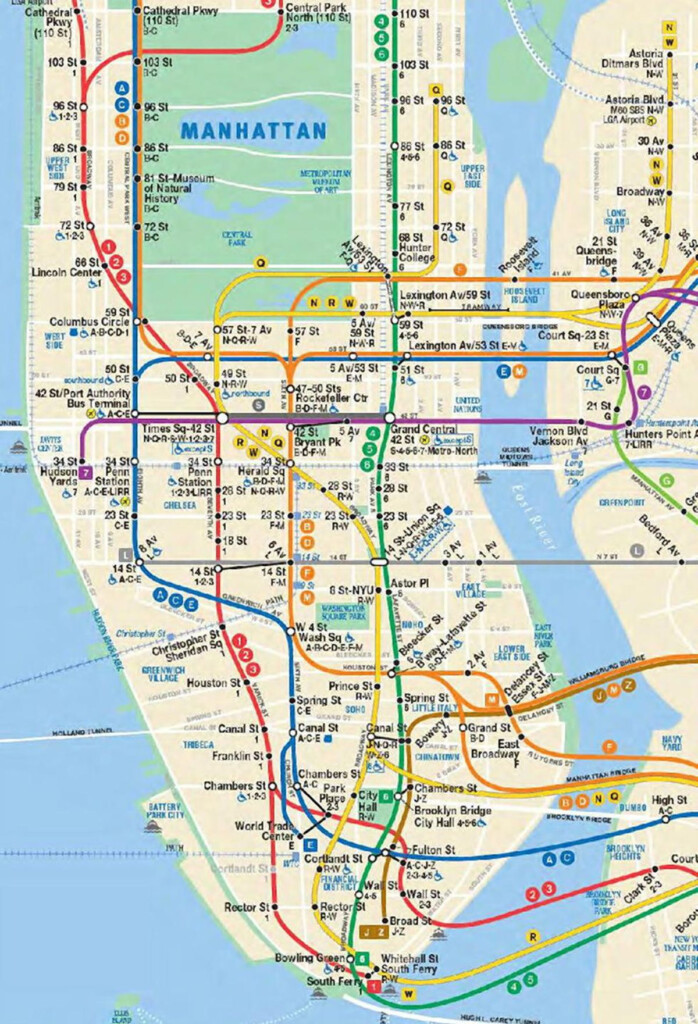 MTA Gives Peek At Updated Subway Map With Second Ave Line NY Daily News