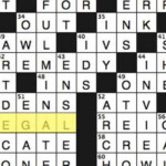 Much Ado Over A Recent New York Times Crossword Puzzle Highbrow Magazine