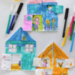 My House Drawing Prompt Free Printable Art Activities For Kids