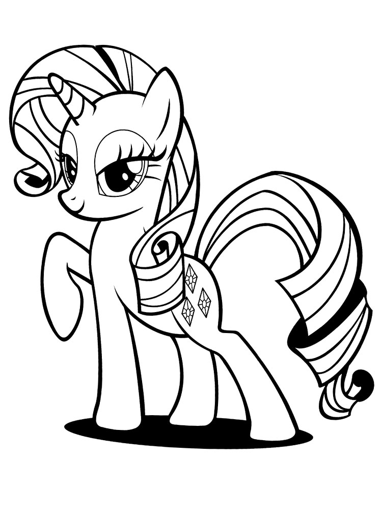 My Little Pony Coloring Pages For Girls Print For Free Or Download