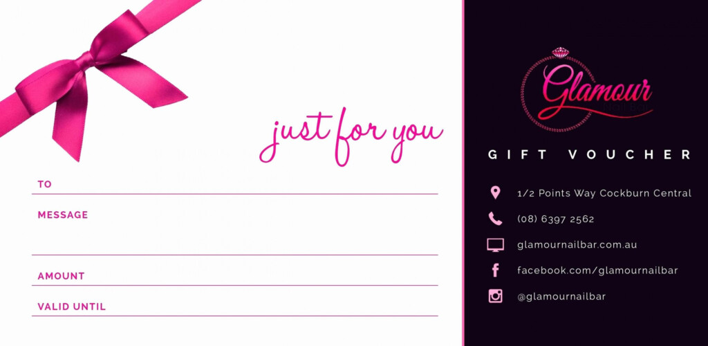 Nail Salon Gift Certificate Template EmetOnlineBlog