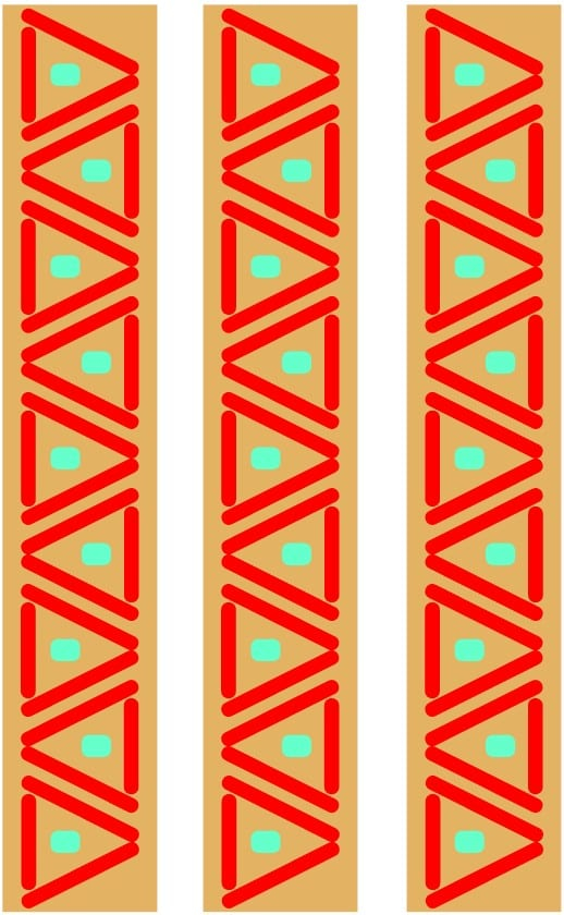 Native American Headband Template NEO Coloring