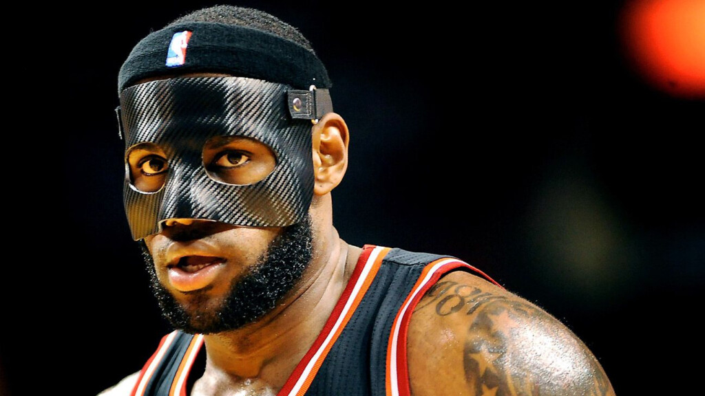 NBA Asks LeBron James Of Miami Heat To Wear Clear Mask To Protect 