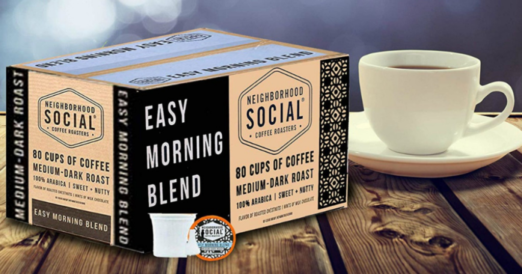 Neighborhood Social Gourmet Coffee 80 Count K Cups Snag A Subscribe 