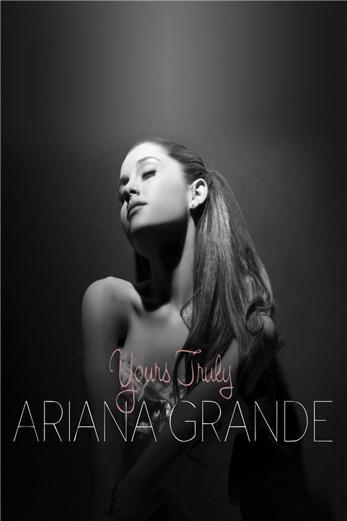 New Ariana Grande Poster Custom Satin Poster Print Cloth Fabric Wall 
