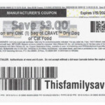 New HOT 3 1 CRAVE Dry Dog Or Cat Food Coupon Click To Print