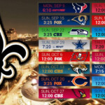 New Orleans Saints 2019 Desktop PC City NFL Schedule Wallpaper New