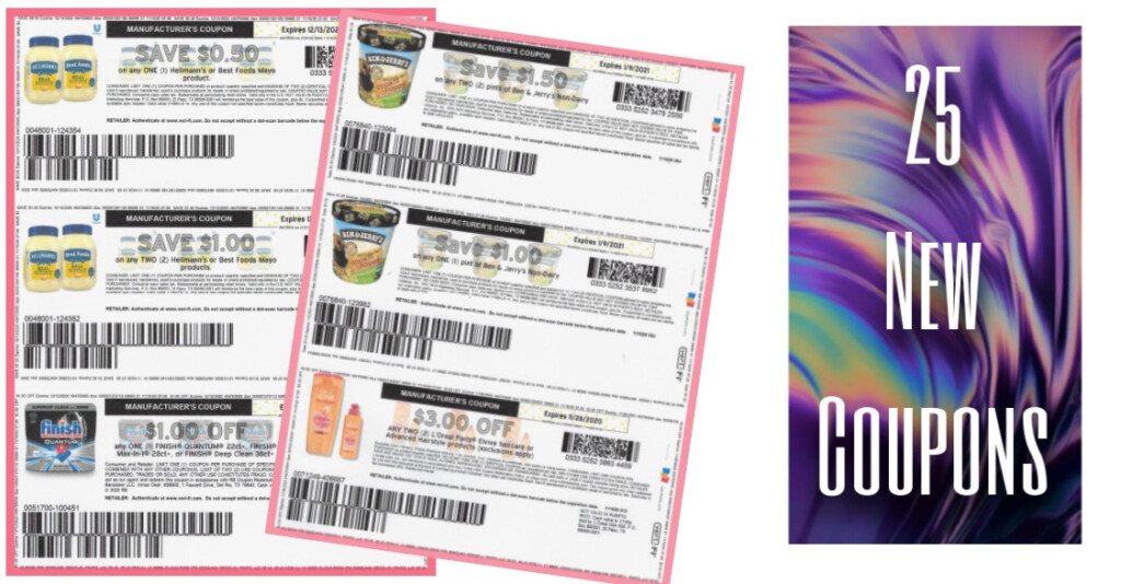 New Printable Coupons