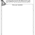 New Year s Resolution Worksheet Printable The Best Ideas For Kids