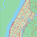New York City Area Code Map Map Of New York City Area Code New York