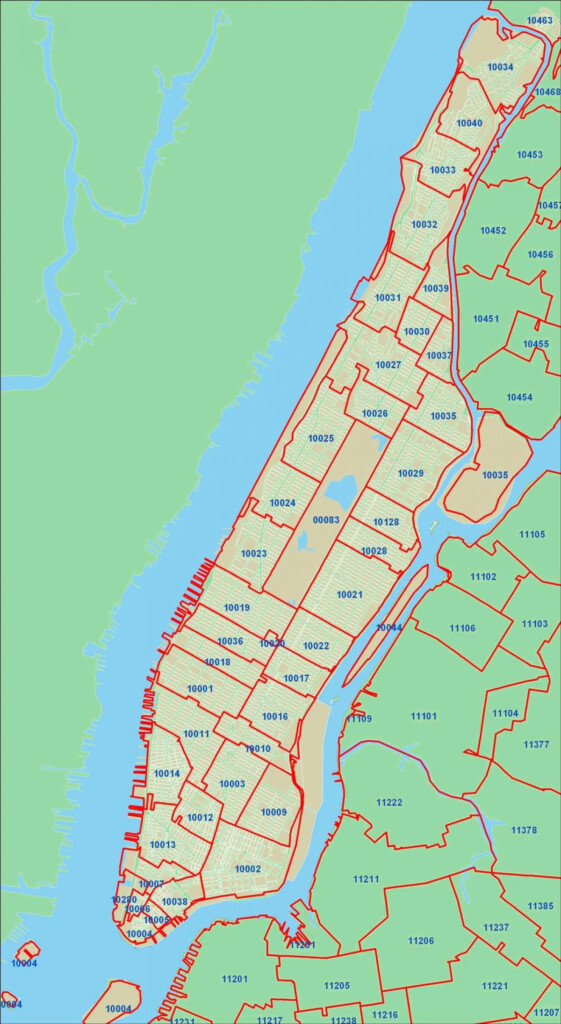 New York City Area Code Map Map Of New York City Area Code New York 