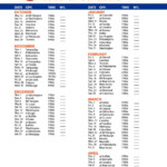 New York Islanders Printable Schedule 2017 Washington Capitals Hockey