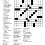 New York Times Sunday Crossword Printable Rtrs online La Times Free