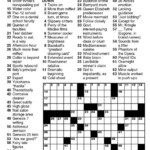 Newsday Crossword Puzzle For Oct 29 2020 By Stanley Newman Creators