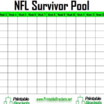 NFL Survivor Pool NFL Suicide Pool