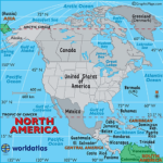 North America Map Map Of North America North America Maps Of