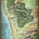 North Sword Coast Phandalin Area Combined Map With Adventure