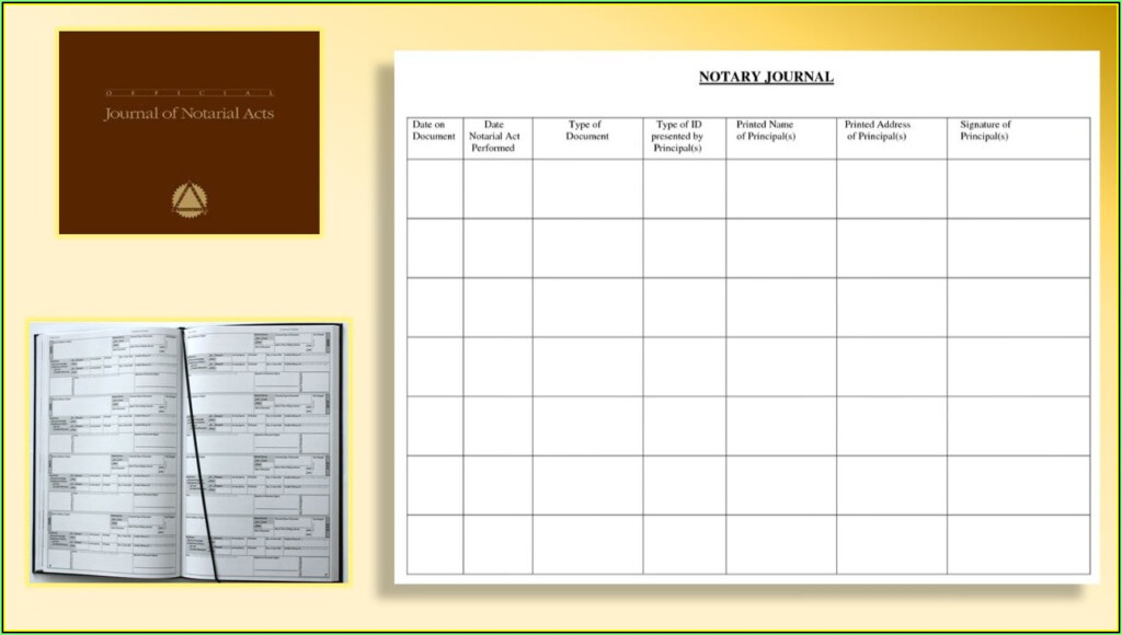 Notary Journal Template Word Template 1 Resume Examples pA8MEjQ8Ra