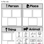 Nouns Sort Digital Version Included Nouns Worksheet Kindergarten