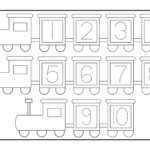 Number Tracer Pages For Kids Activity Shelter