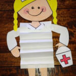 Nurse Craft Idea In 2020 Kindergarten Crafts Community Helpers