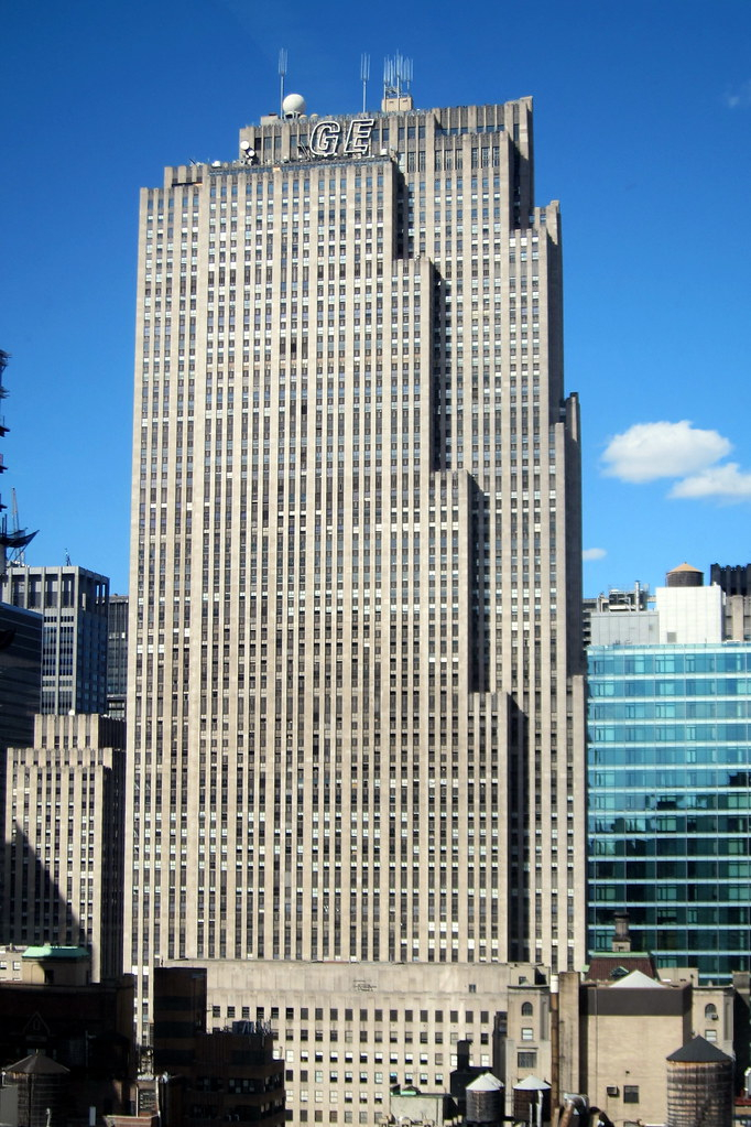 NYC Rockefeller Center GE Building Taken From 522 5th A Flickr