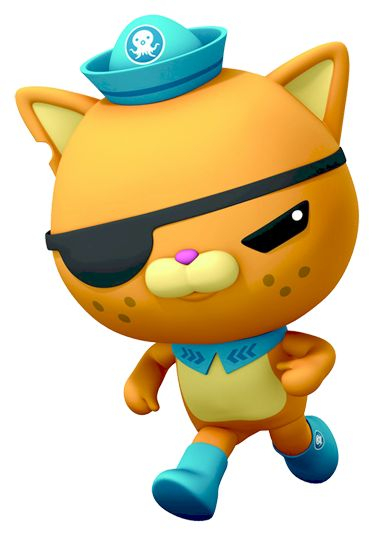 Octonauts Lieutenant Kwazii Paw Patrol Stickers Animal Party Octonauts