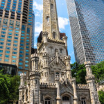 Old Chicago Water Tower Along The Magnificent Mile In Chic Flickr